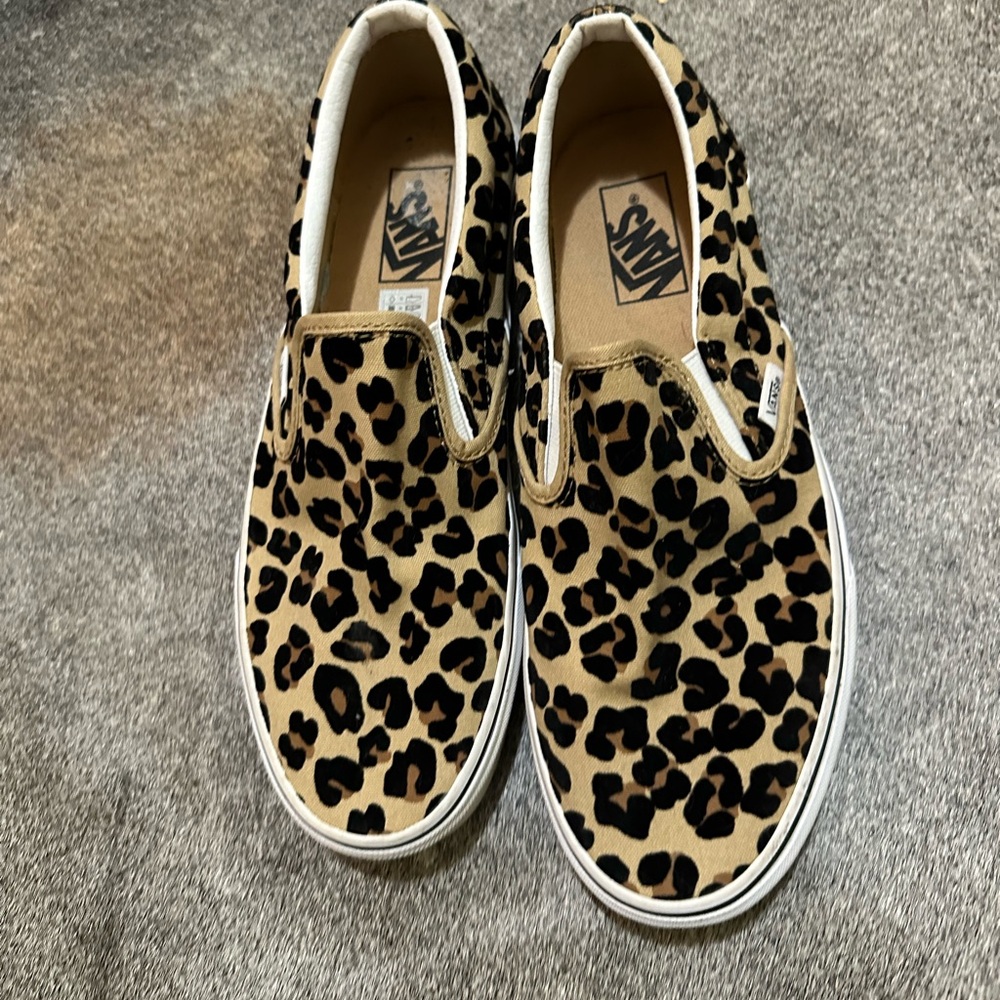 Leopard Print Vans